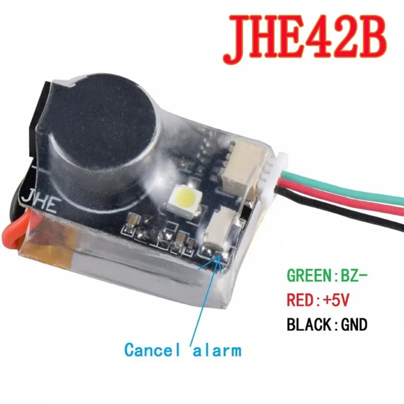 JHEMCU JHE42B/ JHE42B_S مكتشف  - مراجعة Drone Battery Alarm وسعره