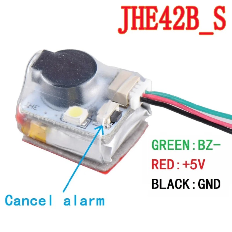 JHEMCU JHE42B/ JHE42B_S مكتشف  - مراجعة Drone Battery Alarm وسعره